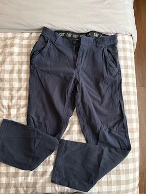 Men's Navy Work Pants